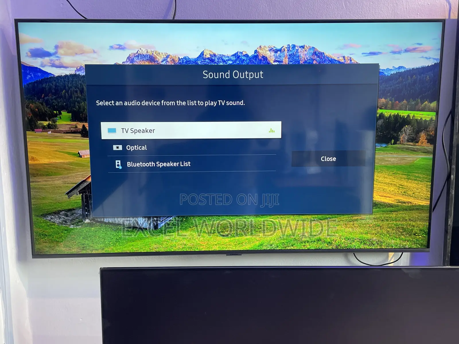 50” Samsung AirSlim Designed Crystal UHD Smart TV With Accessories