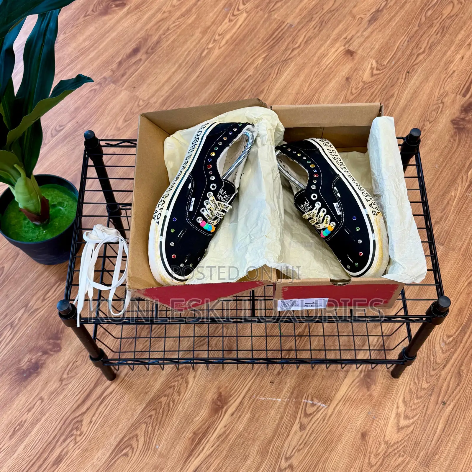 Original Satoshi Nakamoto X Vans Otw Era 95 Round Lucky Charm Sneakers