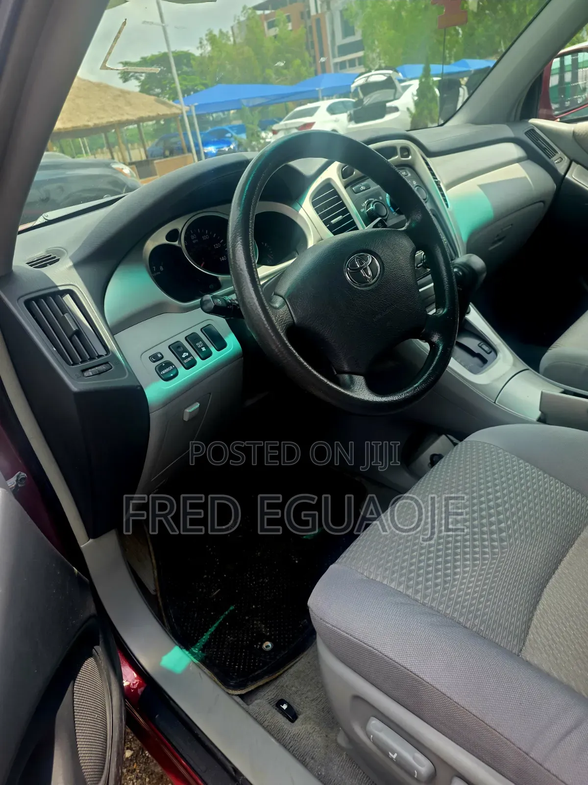 Toyota Highlander V6 2006 Red
