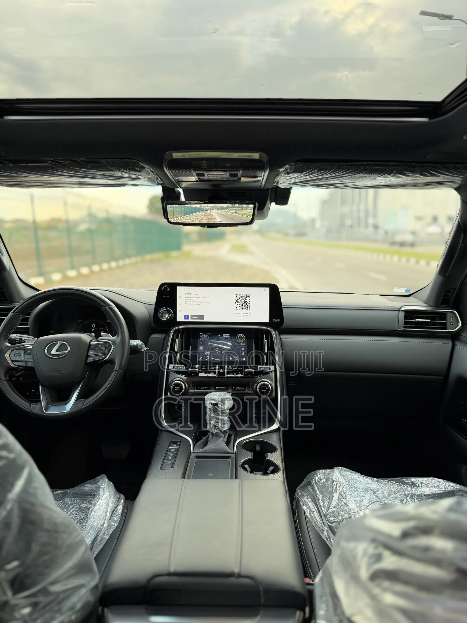 New Lexus LX 2025 Black