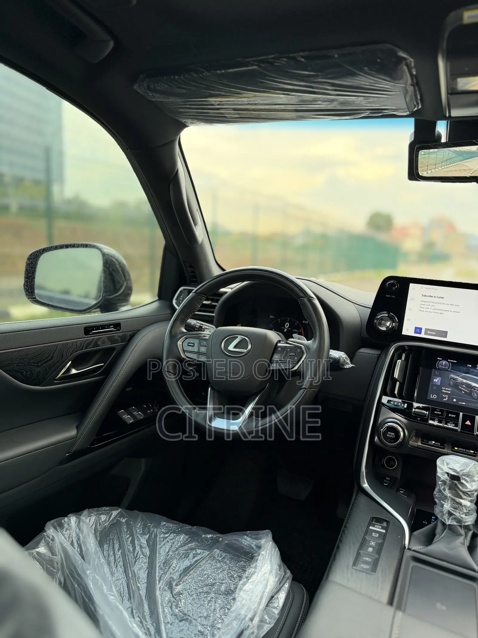 New Lexus LX 2025 Black