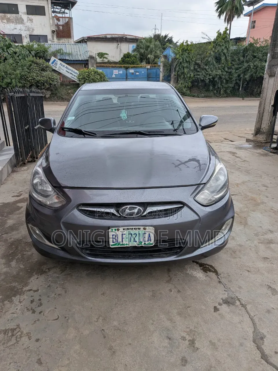 Hyundai Accent 2013 Gray