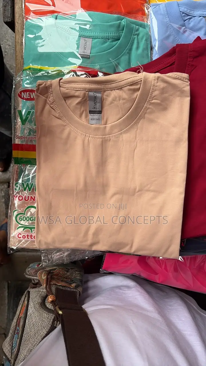Dozen of Plain T-Shirt Is Available in Different Colors