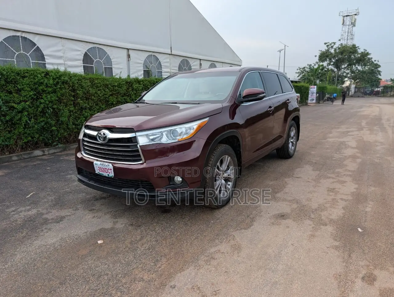 Toyota Highlander 2016 Maroon