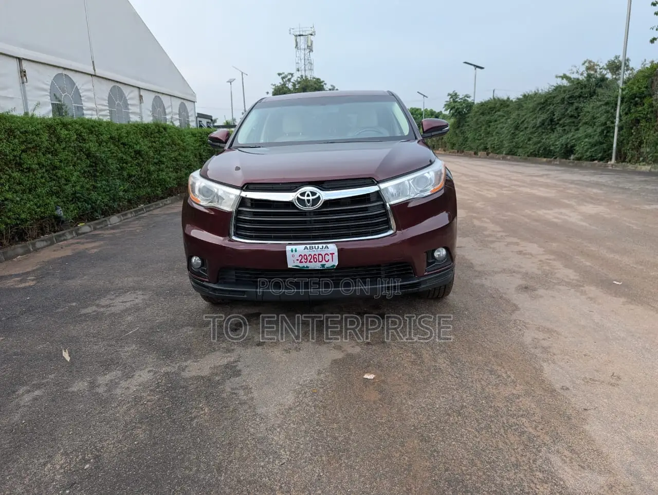 Toyota Highlander 2016 Maroon