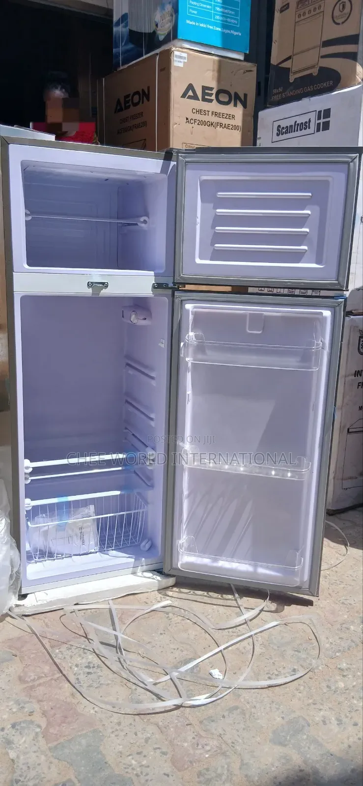 Original Snowsea 298l Double Doors Refrigerator With 2 Years Warranty