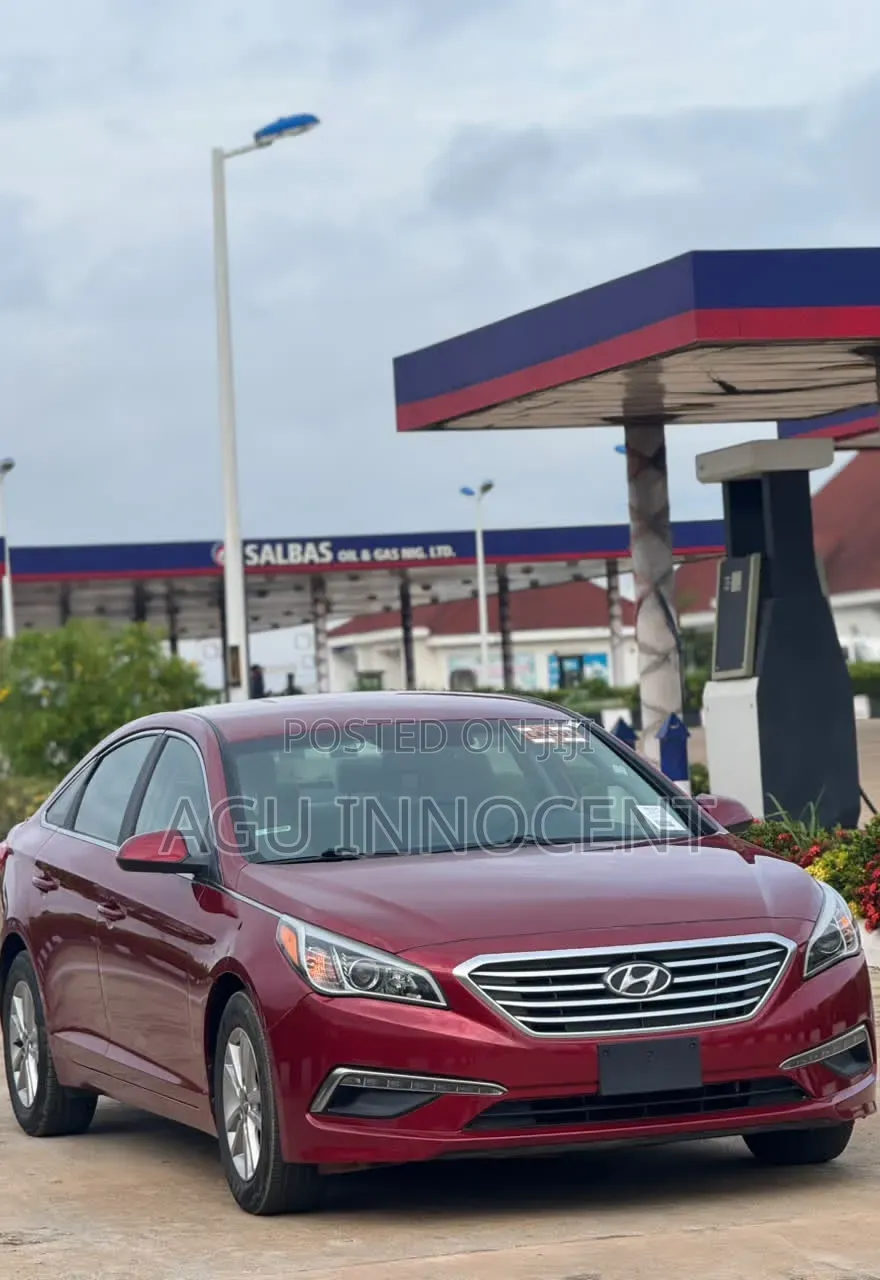 Hyundai Sonata 2015 Red