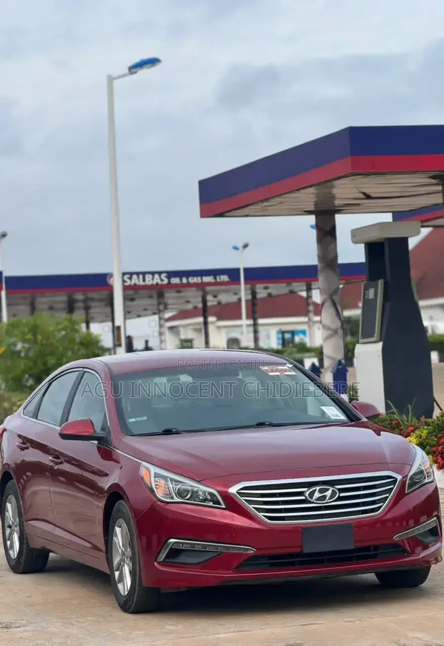 Hyundai Sonata 2015 Red