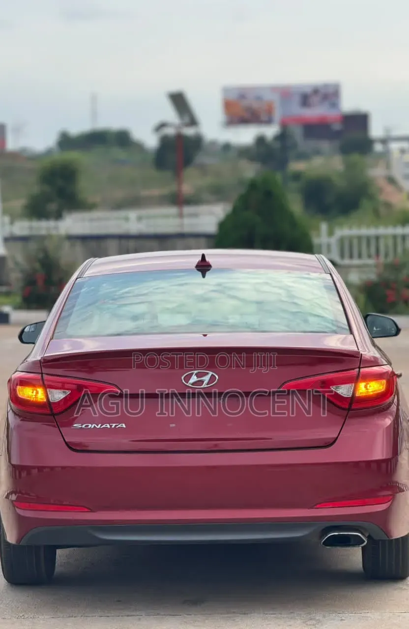 Hyundai Sonata 2015 Red