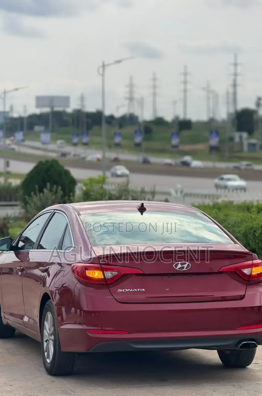Hyundai Sonata 2015 Red