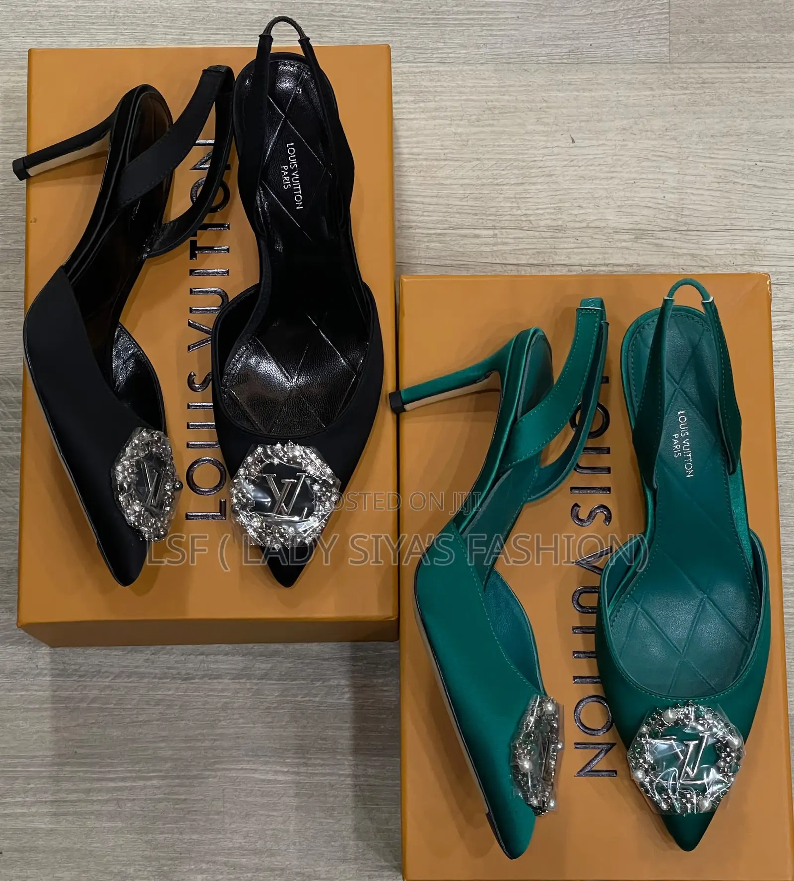 Luxury LV Slingbacks
