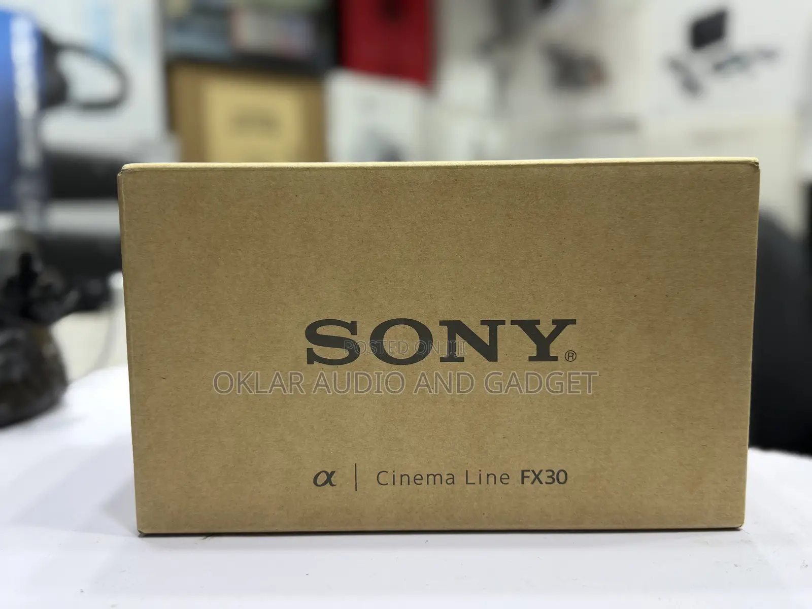Sony Fx30 Cinema Line Camera