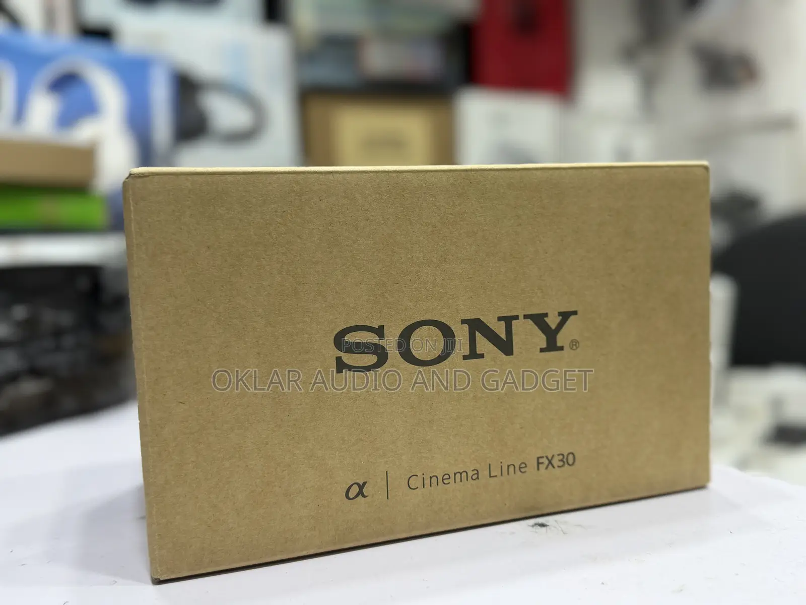 Sony Fx30 Cinema Line Camera