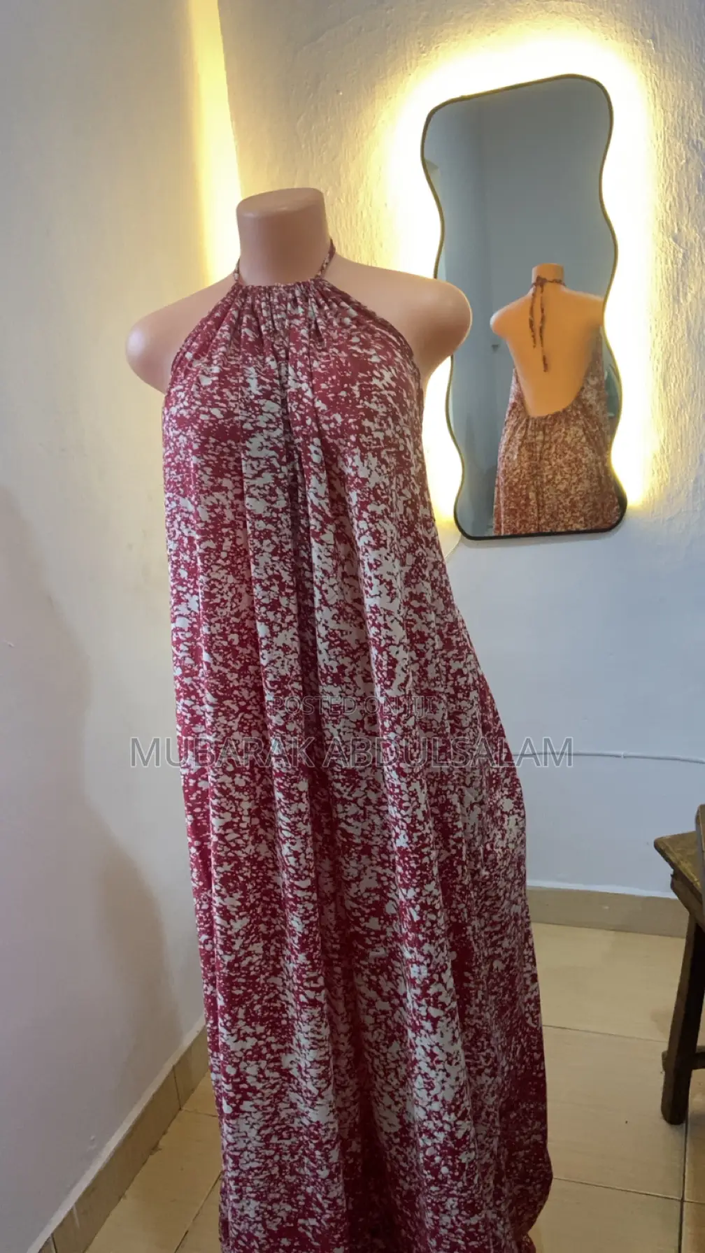 ADIRE Backless Bubu