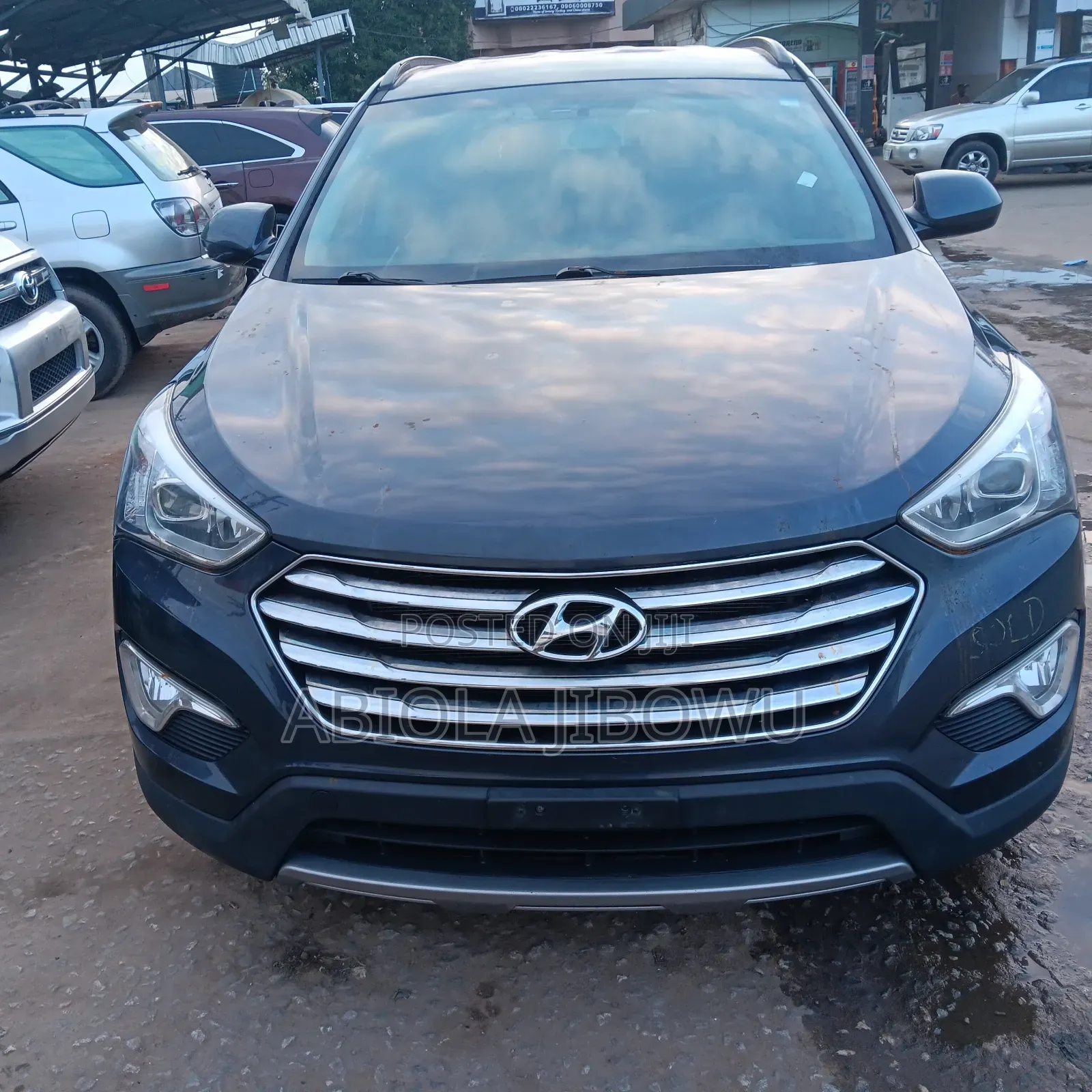 Hyundai Santa Fe 2015 Blue