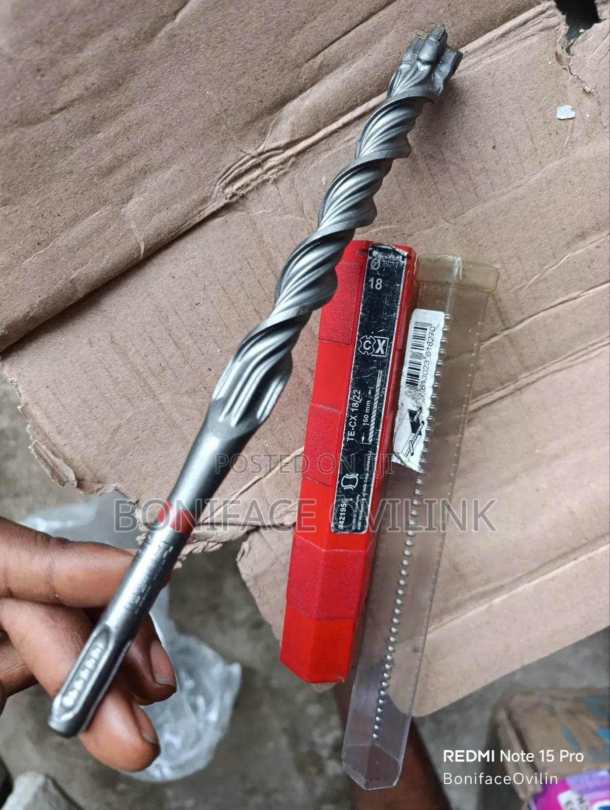 Hilti SDS Plus Concrete Drill Bit M16