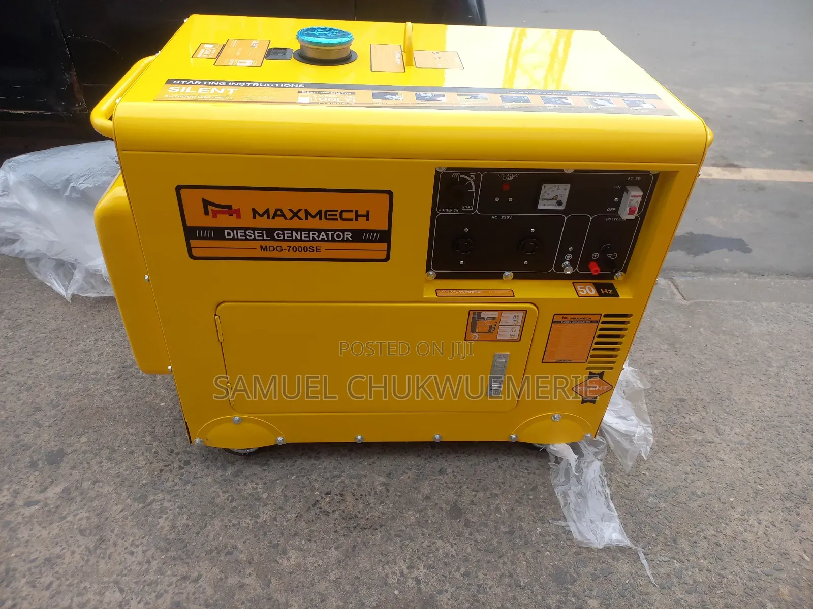 Maxmech Disel Generator 10kva Copper Coil