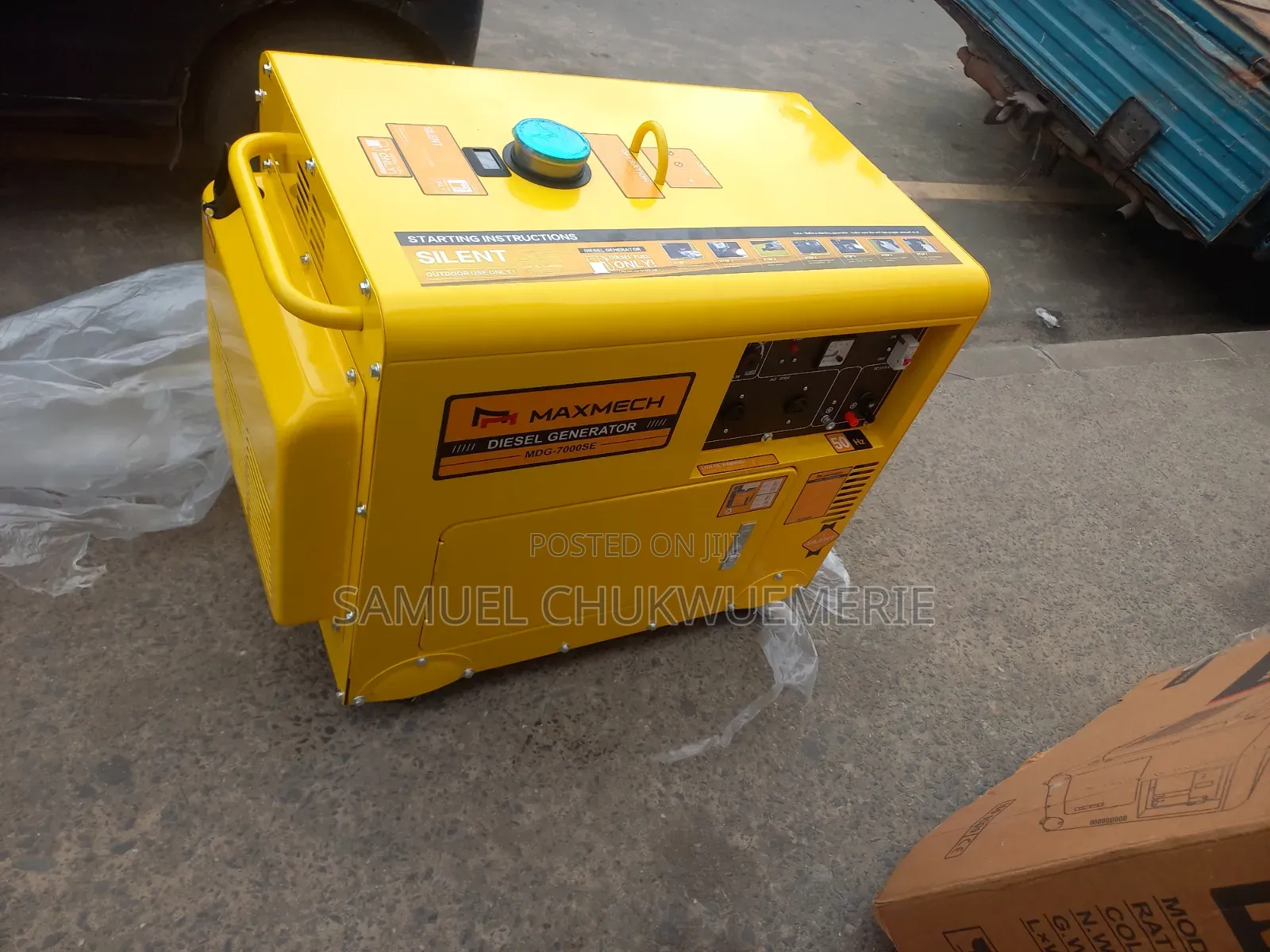 Maxmech Disel Generator 10kva Copper Coil