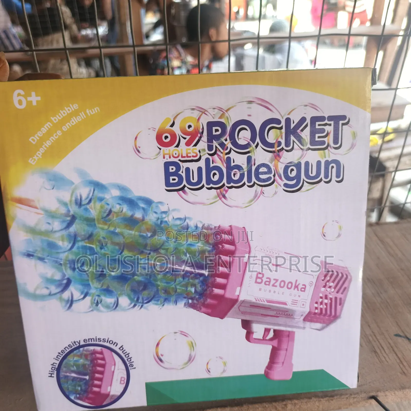 Big Rocket Bubble Gun