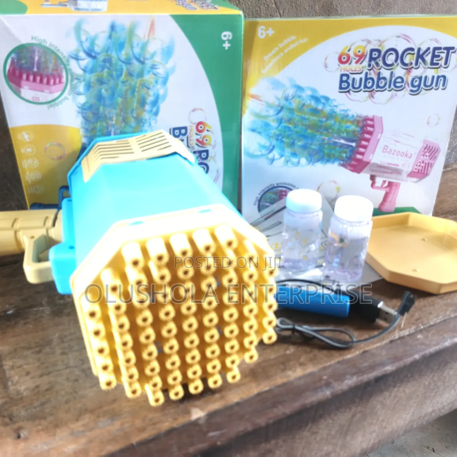 Big Rocket Bubble Gun