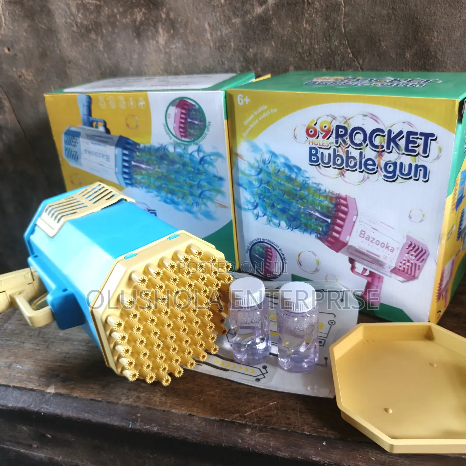 Big Rocket Bubble Gun