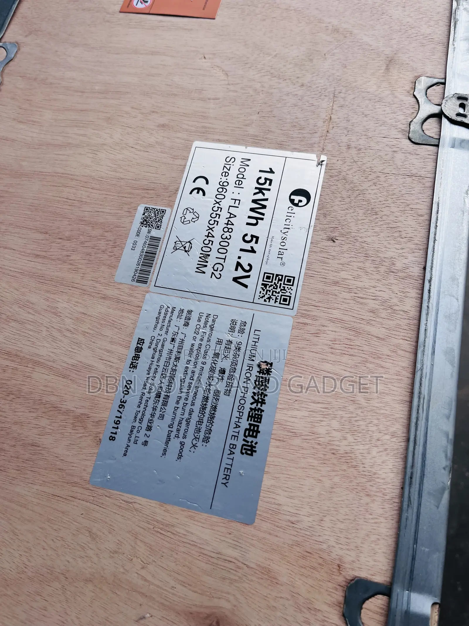 15kwh 51.2v Felicity Solar Lithium Ion Battery Original in Stock