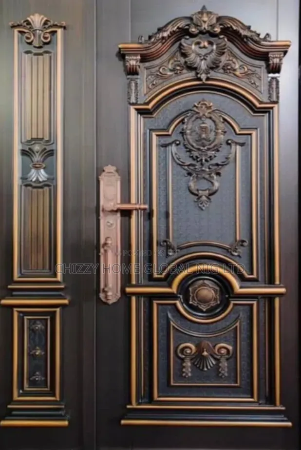 7x5ft Semi-Bulletproof Heavy Gauge Turkish-Made Italian Copper Door
