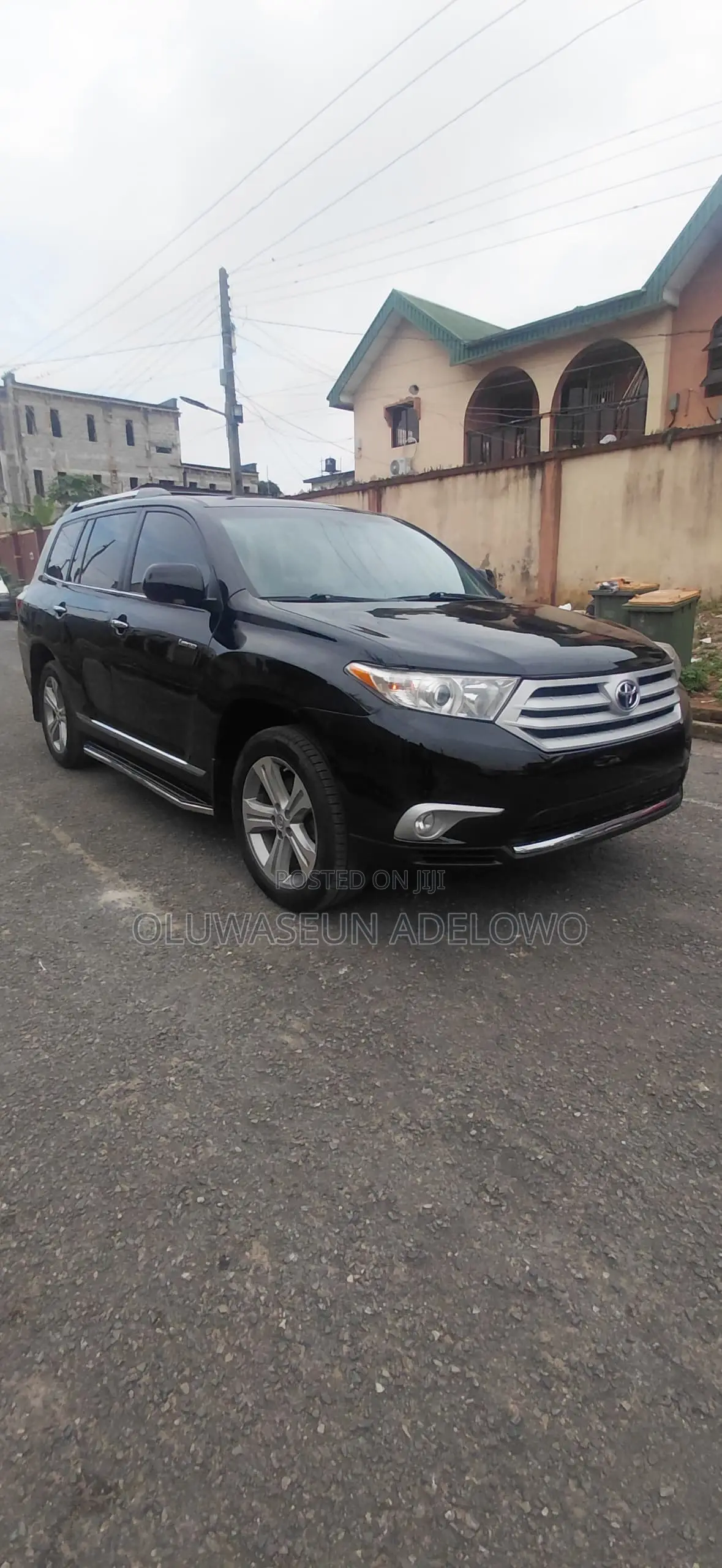 Toyota Highlander Limited 3.5l 4WD 2013 Black