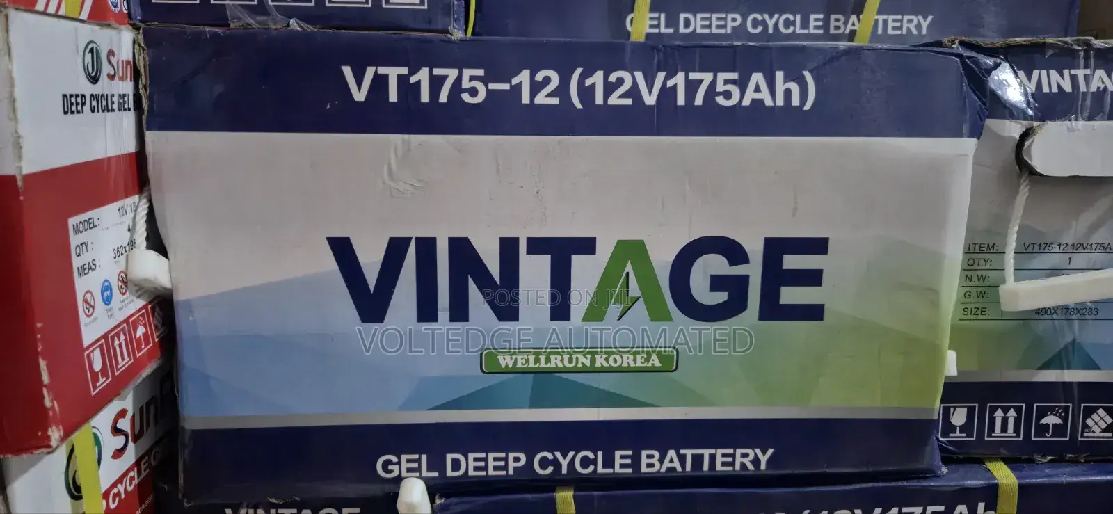 175ah Vintage Gel Battery
