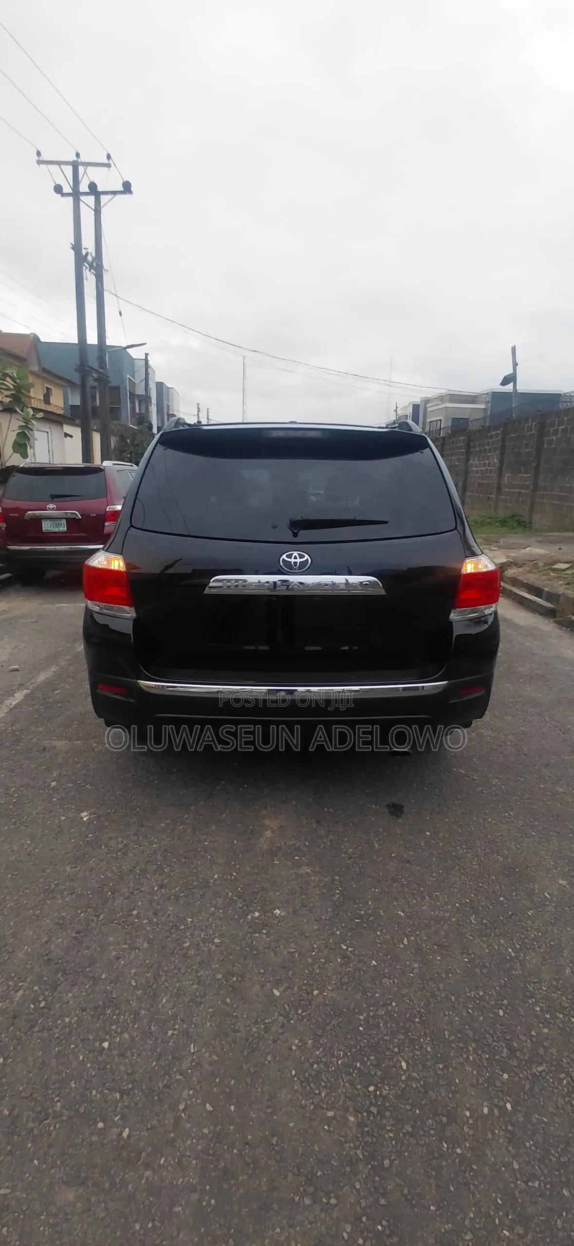 Toyota Highlander Limited 3.5l 4WD 2013 Black