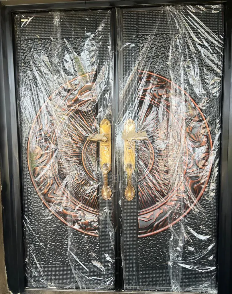 7x5ft Reinforced Heavy-Duty Italian Copper Cast Security Door