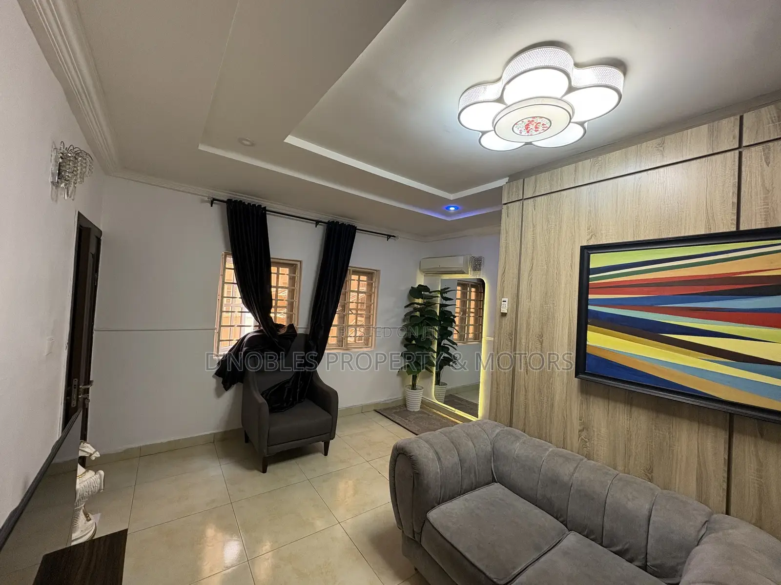 Furnished 1bdrm Apartment in Garki 1 for rent