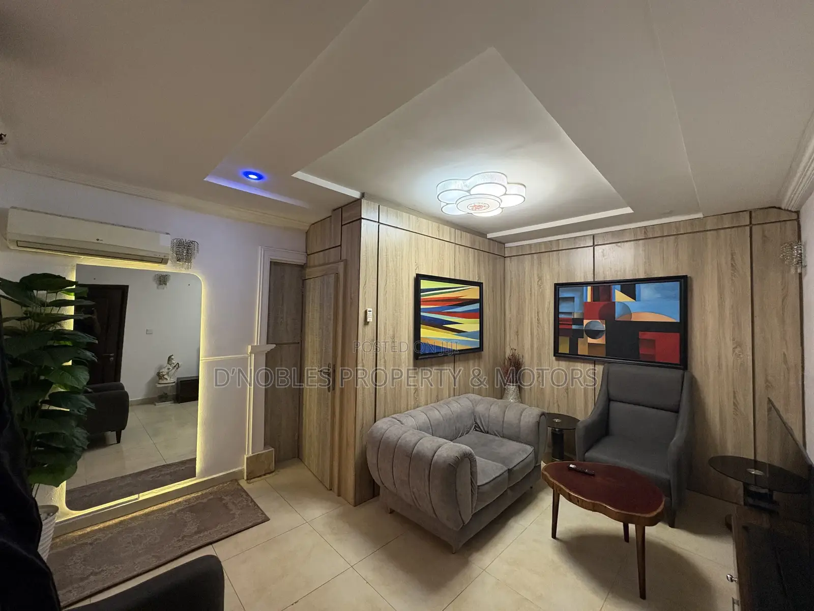 Furnished 1bdrm Apartment in Garki 1 for rent