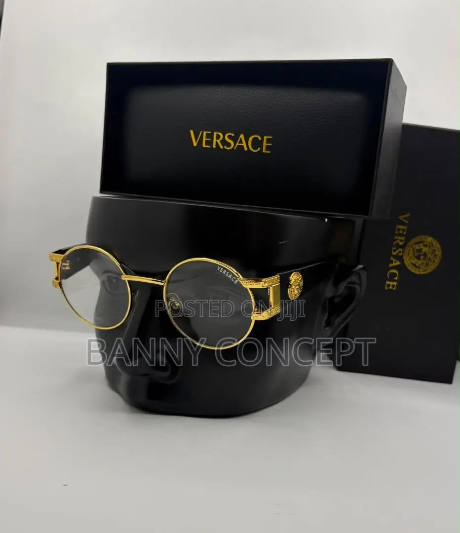 Versace-Style Round Fashion Sunglasses