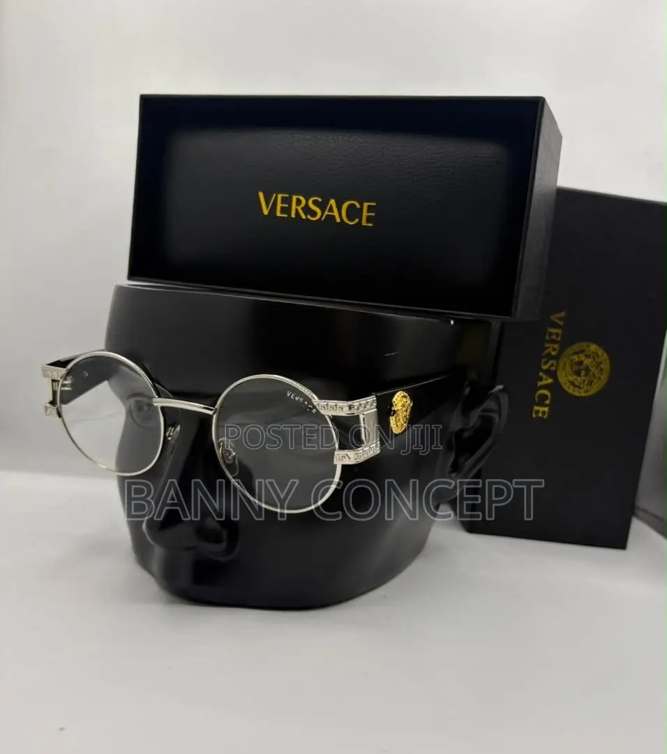 Versace-Style Round Fashion Sunglasses