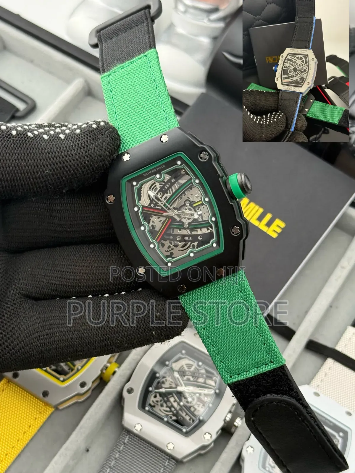 Richard Mille Fabric Strap Watches