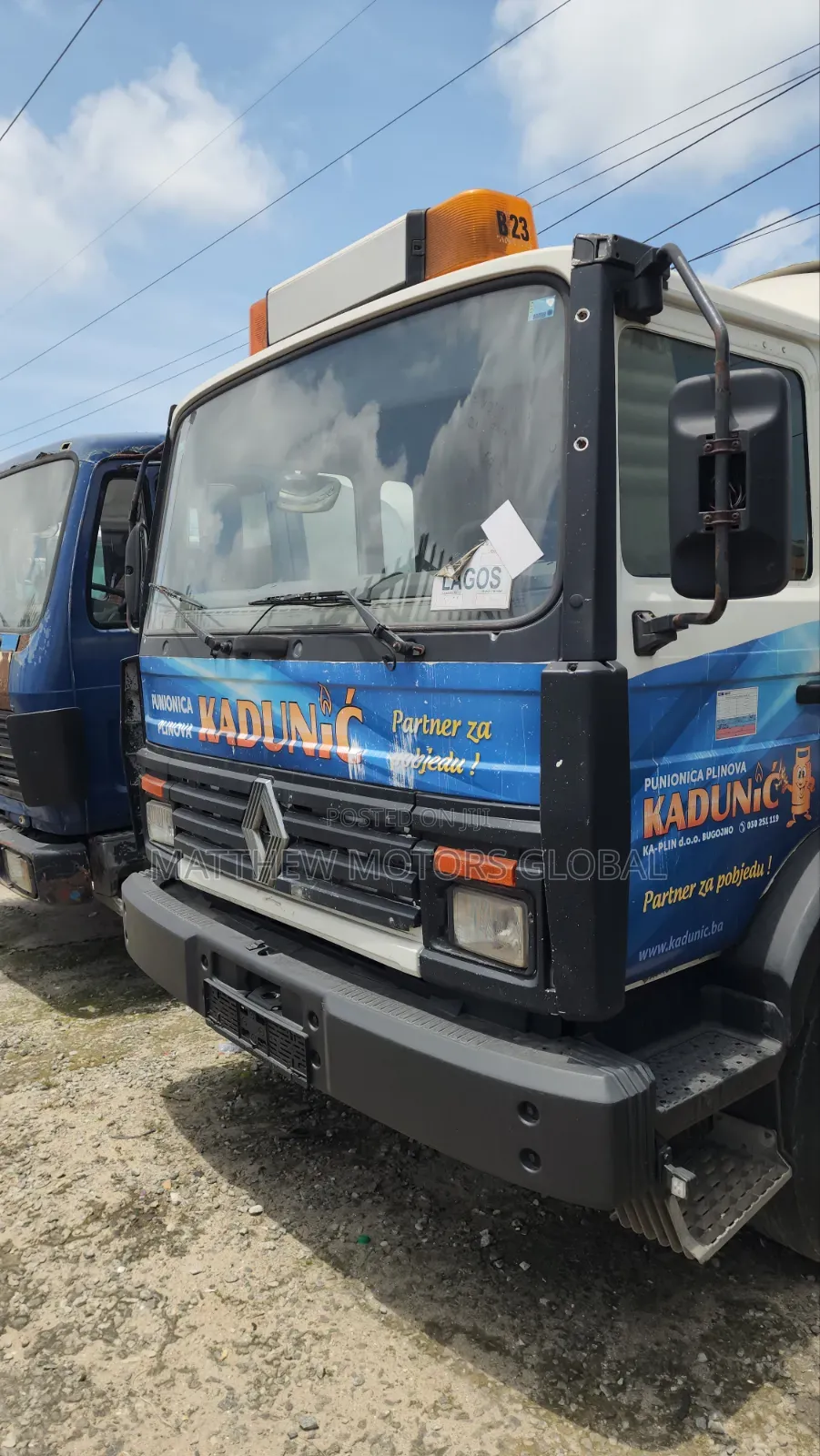 Direct Tokunbo Foreign Used Renault 8tons Bobtail