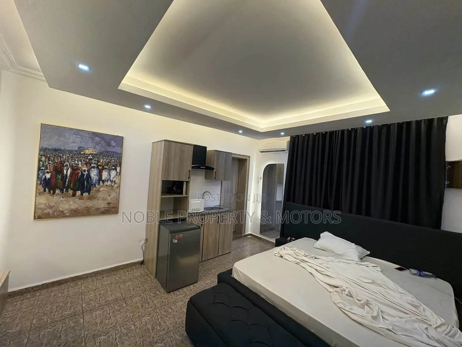 Furnished Studio Apartment in Garki 1 for rent