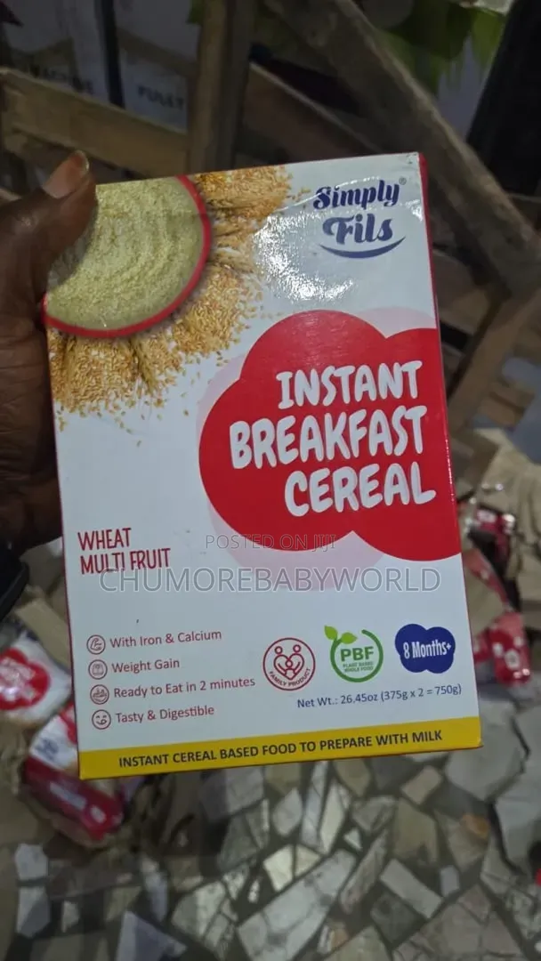 Simple Fils Baby Cereal and Snack