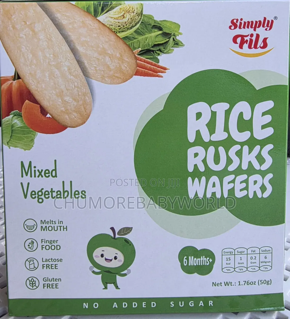 Simple Fils Baby Cereal and Snack