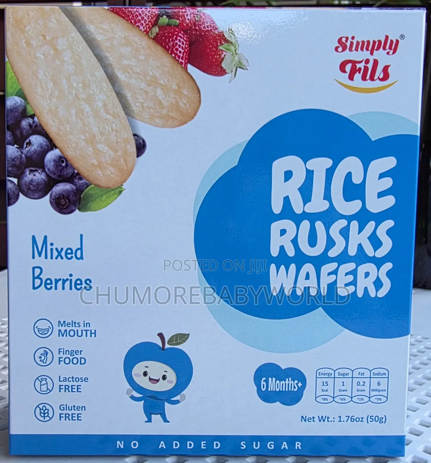 Simple Fils Baby Cereal and Snack