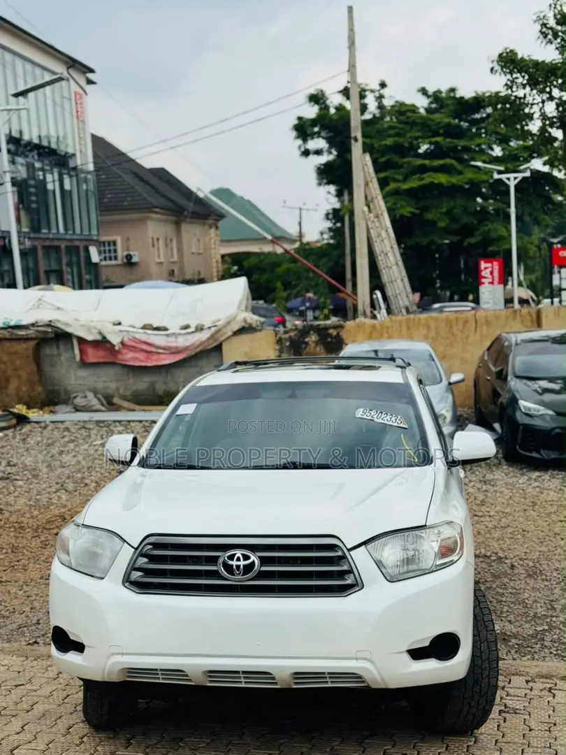 Toyota Highlander 4x4 2008 White