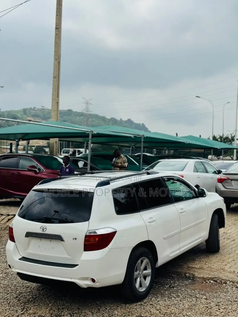 Toyota Highlander 4x4 2008 White