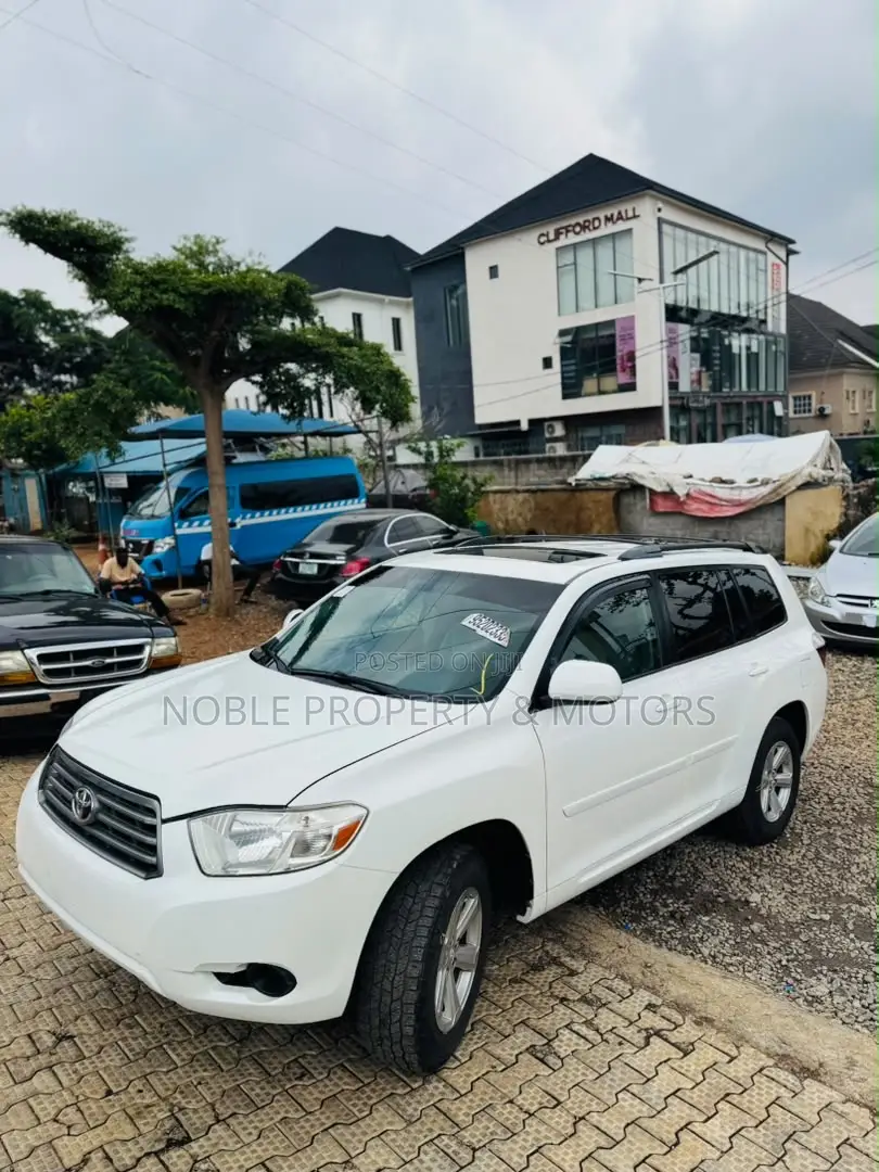 Toyota Highlander 4x4 2008 White