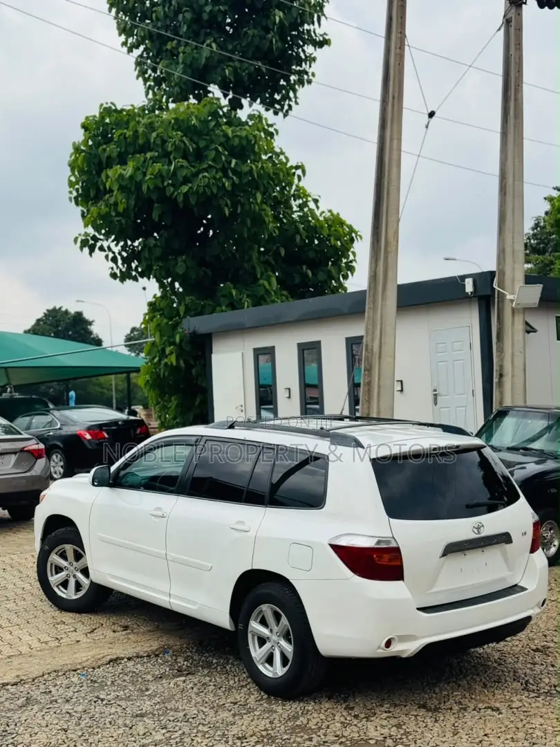 Toyota Highlander 4x4 2008 White