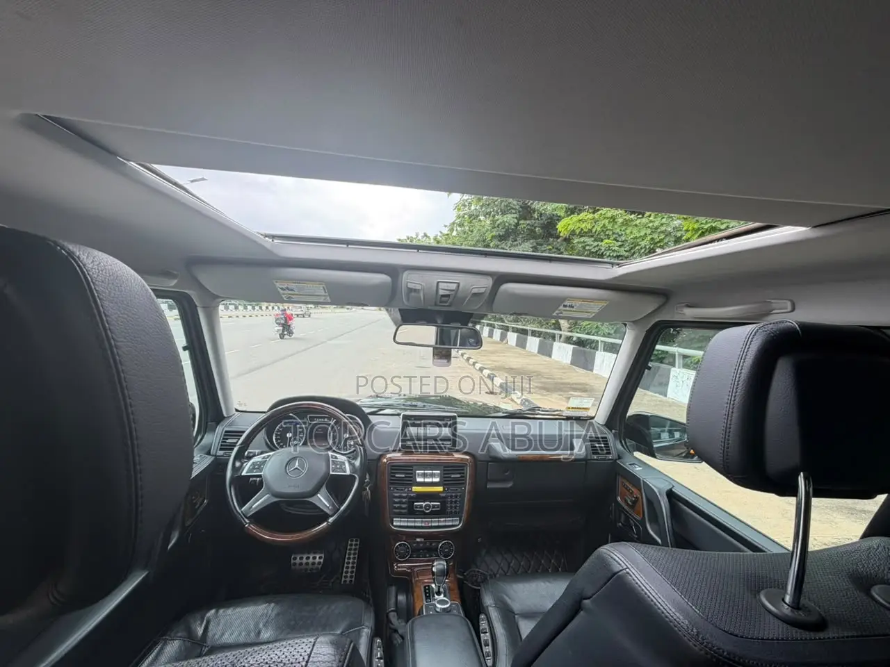 Mercedes-Benz G-Class G550 4dr SUV 4WD (5.5L 8cyl 7A) 2014 Black