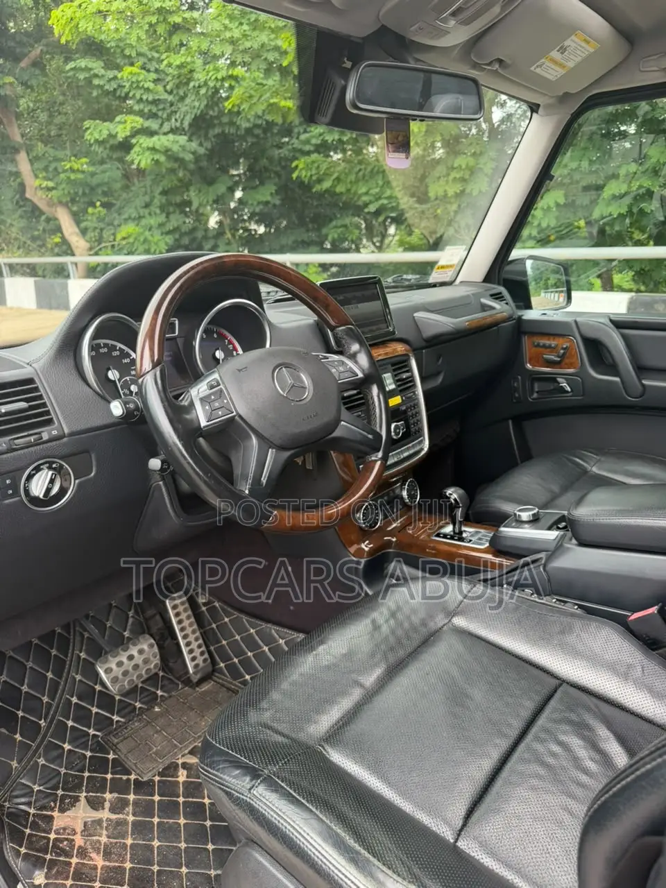 Mercedes-Benz G-Class G550 4dr SUV 4WD (5.5L 8cyl 7A) 2014 Black