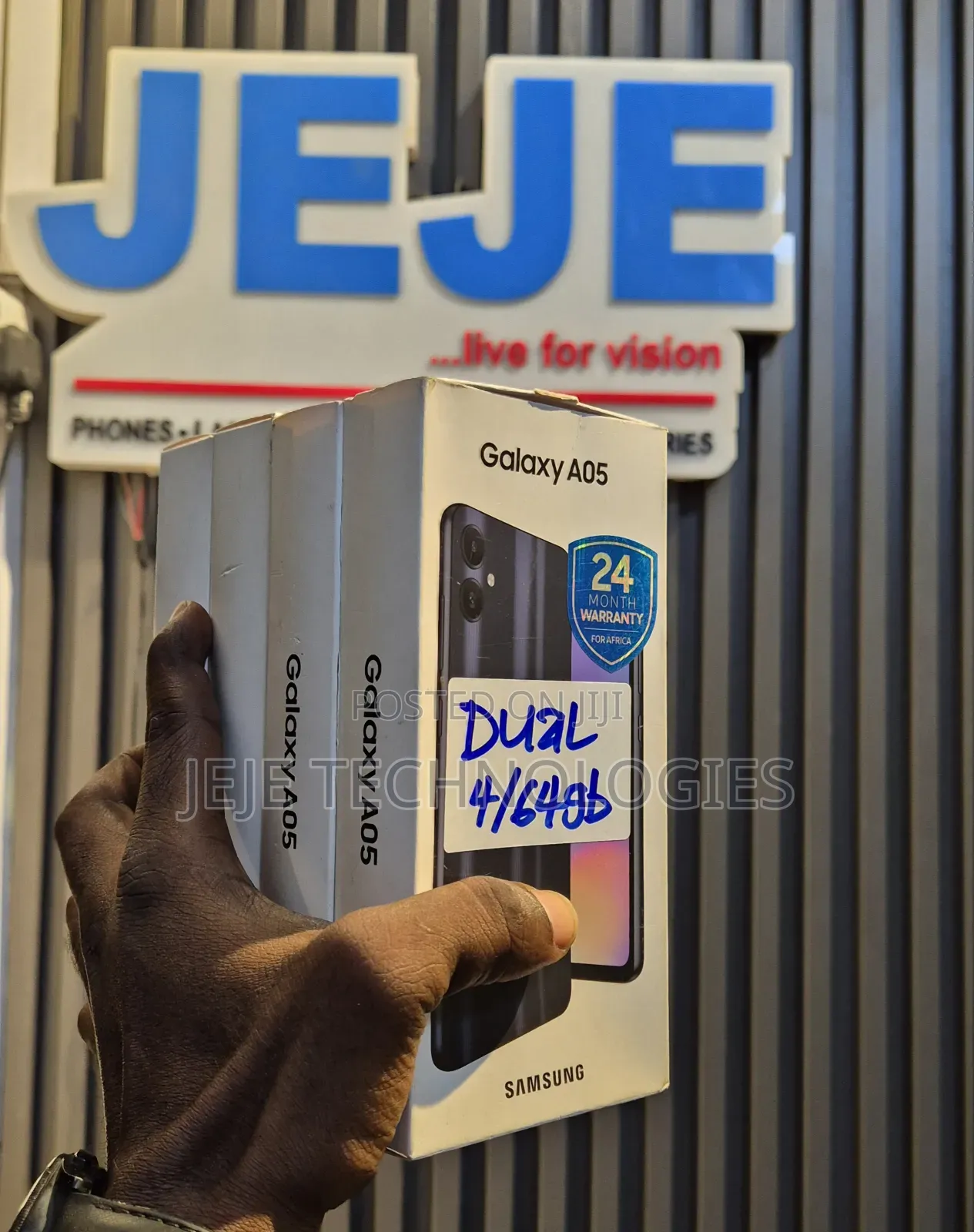 New Samsung Galaxy A05 64 GB Black