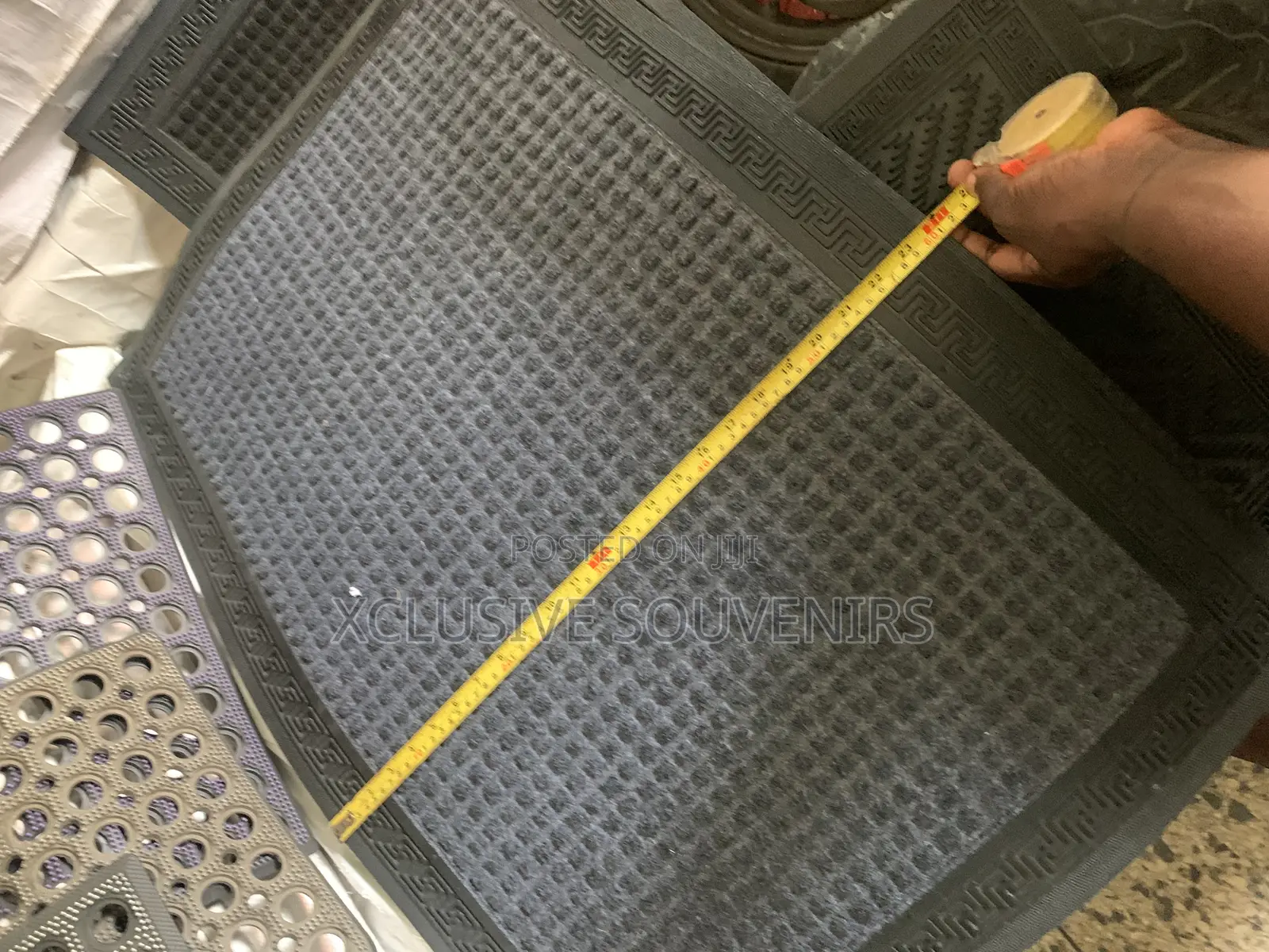 Stain-Resistant Anti-Slip Rubber Backed Mat Entrance Door Mat 90-60cm