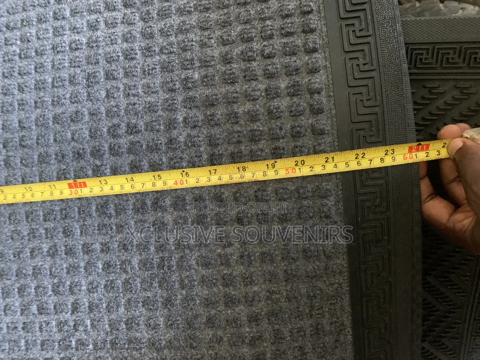 Stain-Resistant Anti-Slip Rubber Backed Mat Entrance Door Mat 90-60cm